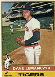 1976 Topps Baseball Cards      409     Dave Lemanczyk